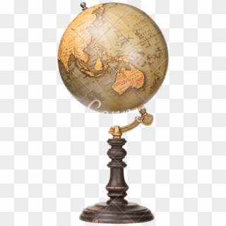 Old Globe Png Transparent Background - Globe Clipart