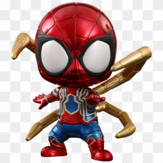 Infinity War - Hot Toys Cosbaby Iron Spider Clipart