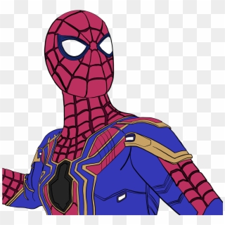 Iron Spider Man On Behance - Spider-man Clipart