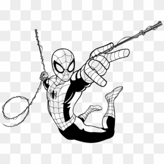 Captain Spiderman Spider-man Ultimate Iron America - Ultimate Spider Man Coloring Book Clipart