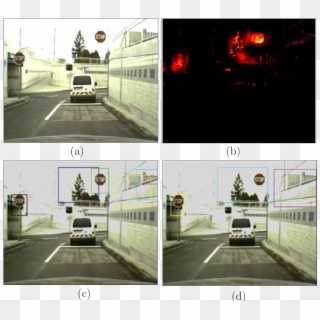 Input Image Of Attention System, (b) - Freeway Clipart
