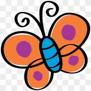 Baby Drawing Of Butterfly Clipart