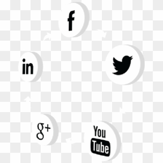 The Insider's Social Media Guide - Social Media In Black And White Clipart
