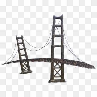Bridge Clipart Png - Golden Gate Bridge Graphic Transparent Png