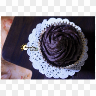 Chocolate Zucchini Cupcakes - Garden Roses Clipart
