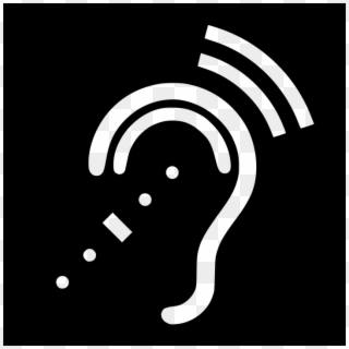 Hearing Deaf Disabled Listening Hearing Aids - Hearing Impaired Symbol Clipart