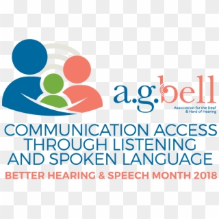 During Better Hearing & Speech Month , Ag Bell Wants - Graphic Design Clipart