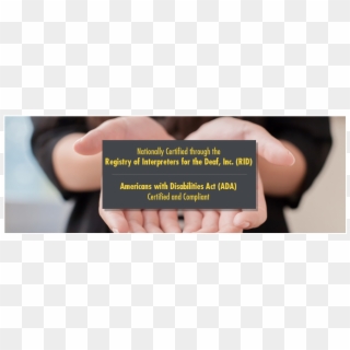 Professional Sign Language Interpreter Services - Smile Clipart