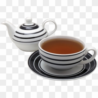 Hot English Earl Grey Tea - Teapot Clipart