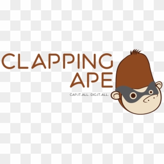 Clapping Ape Clipart