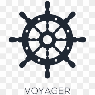 Voyer-logo - Ship Wheel Transparent Background Clipart