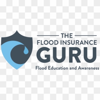 Flood Insurance Guru Logo W Tagline H 2 Color - Funny Warning Signs Clipart