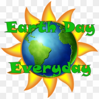 Earth Day Every Day - Sun Clipart - Png Download