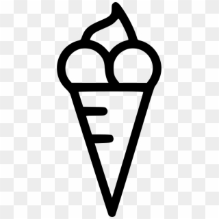 Icecream Cone Comments - Иконка Мороженого Clipart