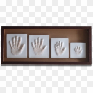 Sibling Hand Prints - Plywood Clipart