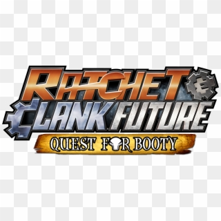 Ratchet & Clank Future - Ratchet And Clank Quest For Booty Logo Clipart