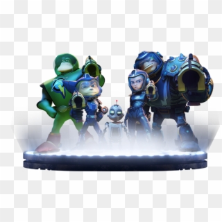 Ratchet And Clank Galactic Rangers - Ratchet And Clank Movie Png Clipart