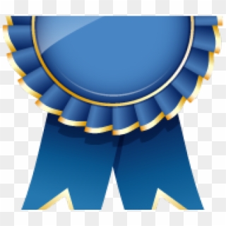 Winner Ribbon Clipart 1st 2nd 3rd Place - Blue 2nd Place Ribbon - Png Download