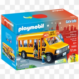 Playmobil School Bus - Playmobil School Bus 5680 Clipart