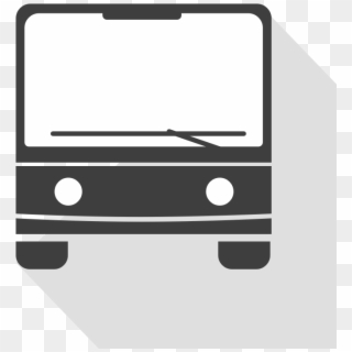 A Day In A Life Of A City Bus - Display Device Clipart
