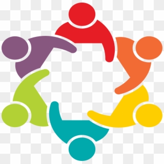 Circle Of People - People Together Icon Png Clipart