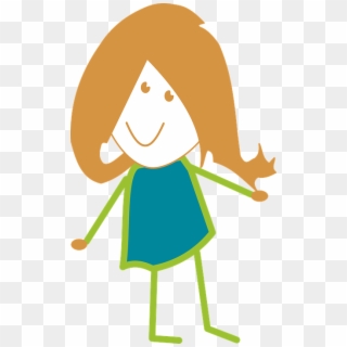 Vector Girl Svg - Вектор Девочка Clipart