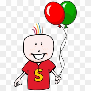 Balloon Happy Child Infant Kid Party Birthday - Birthday Boy Clipart Png Transparent Png