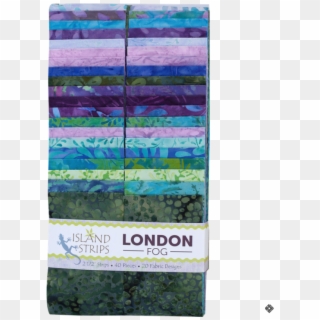 London Fog Batik Strip Pack - Island Batik Clipart