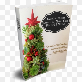 O Único Passo A Passo De Árvores De Natal Com Suculentas - Succulent Christmas Clipart