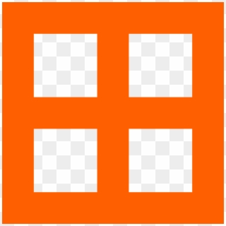 Orange Plus Square - Plus Orange Clipart