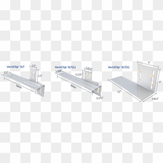 Verticlip Slt Dimensions - Daylighting - Png Download