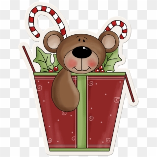 Christmas Teddy Bear Clip Art - Christmas Clip Art - Png Download