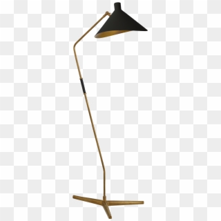 Mayotte Large Offset Floor Lamp In Hand-rubbed Antique - Lighting Clipart