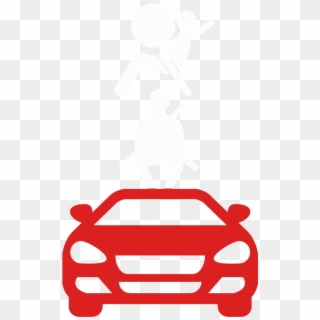 24 Hour Return - Simple Car Vector Png Clipart
