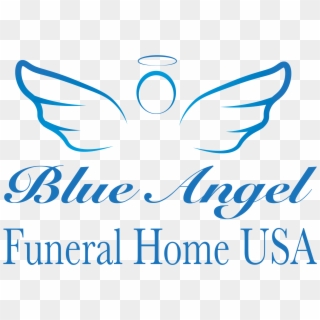 Blue Angel Funeral Home Usa - Graphic Design Clipart