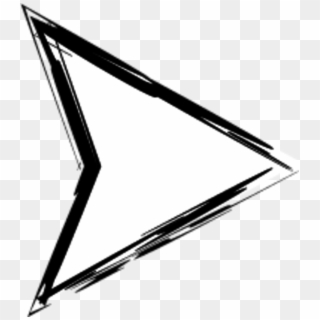 Arrows Sketch - Triangle Clipart