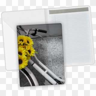 Desk Folder Daisy - Yellow Flowers Color Splash Clipart