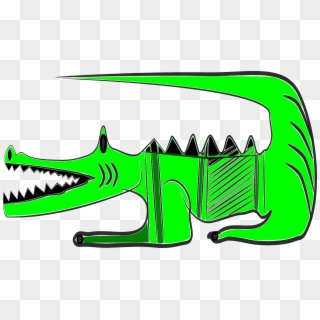 Vektor Buaya Clipart
