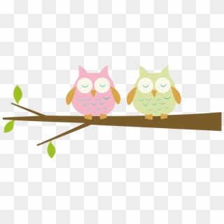Cute Owl On Branch Png - Cute Clipart Transparent Background