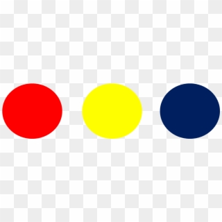 Colores Primarios Png - Red Yellow And Blue Colour Clipart