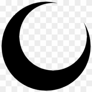 Black Crescent Moon Png 1 - Sehanine Symbol D&d Clipart