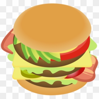 Cheeseburger Hamburger Veggie Burger Bacon Fast Food - Hamburger Clipart