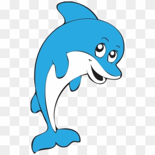 Dolphin Clipart Diving Dolphin - Fundo Do Mar Png Transparent Png