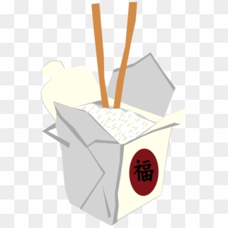 Chinese Food Box Png - Rice In A Box Png Clipart