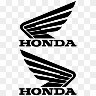 Honda Wing Logo Decal Sticker Vector - Honda Logo Clipart