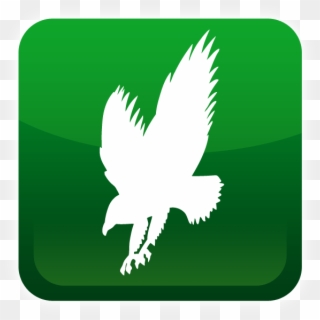 Logo-geomajas - Green Eagle Wings Logo Transparent Clipart