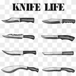 Big Worksample Image - Hunting Knife Clipart