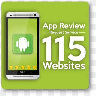 Post 15 Reviews With 15 Five Star Rating For Android - Android Clipart