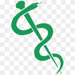 Rod Of Asclepius Svg Clipart