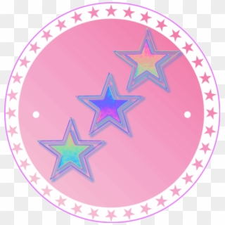 #pink #pinkicon #stars #circle #icondesign #pinkcircle - Instagram Clipart